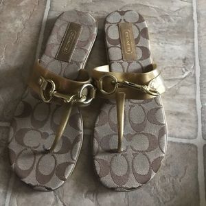Coach sandals